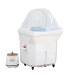 Dermalogic JUPITER Non-Plumbing Portable Head Spa Kit White XSH-NPHSPA-14-WHT-KIT