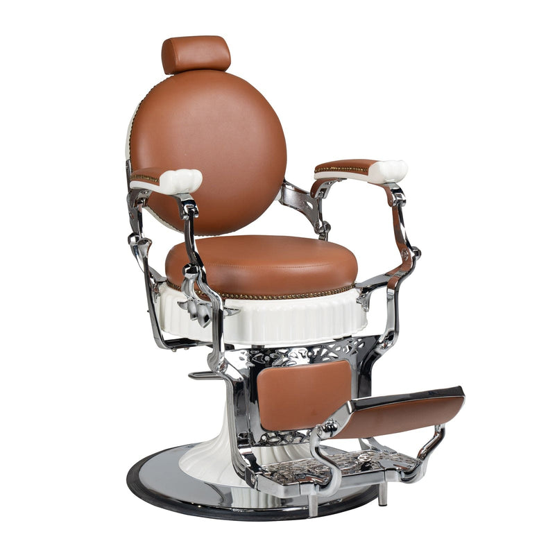 Berkeley Franklin Barber Chair Cappuccino YAL-BBCHR-62088-CPO