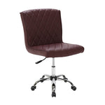 Mayakoba DELIA Manicure Technician Stool Burgundy YGE-TCSTL-1072S-BGD