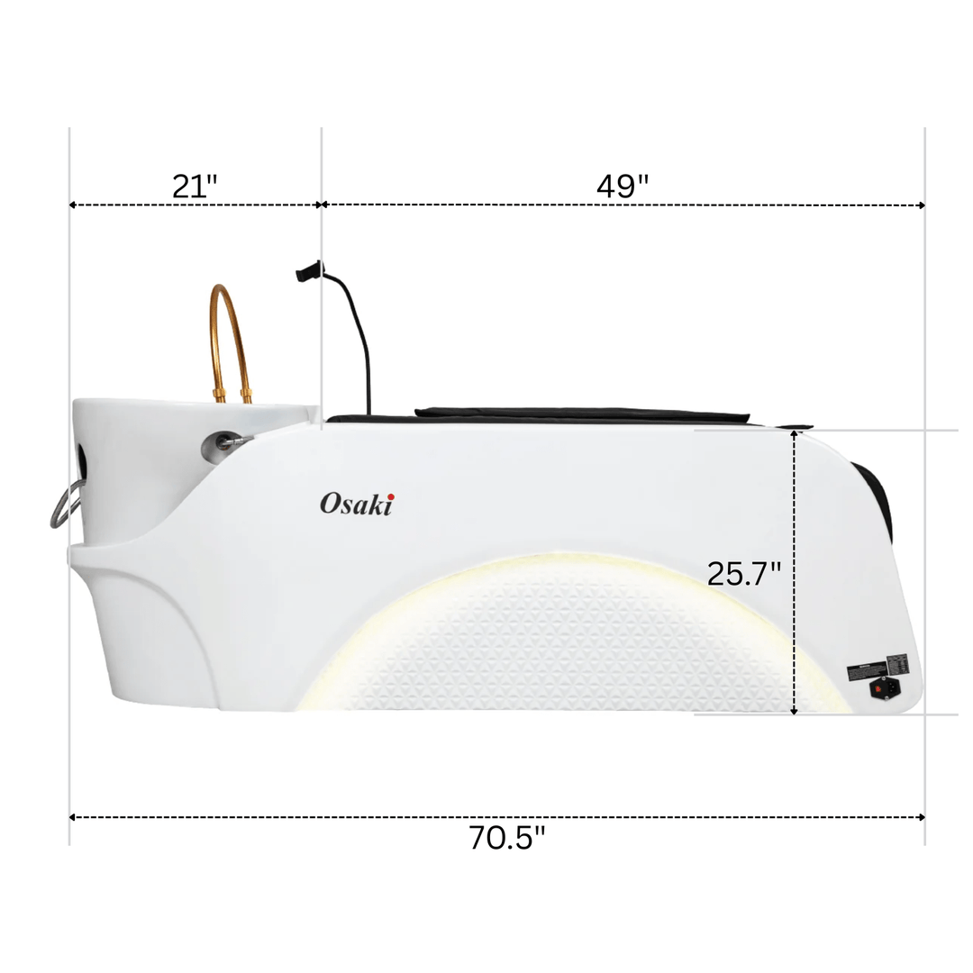 Osaki Spa Zen II - B Shampoo Bed DSP-OSK-HSPA-ZENII-B-BGE