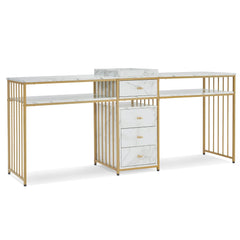 Double Acetone Resistant Manicure Table