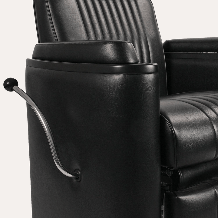 Keller International Barrel Barber Chair