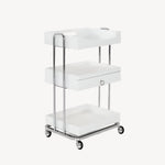 Beauty-Ace Beauty Salon Trolley OY005 White With one drawer FF-DPI-TRLY-OY005-WHT