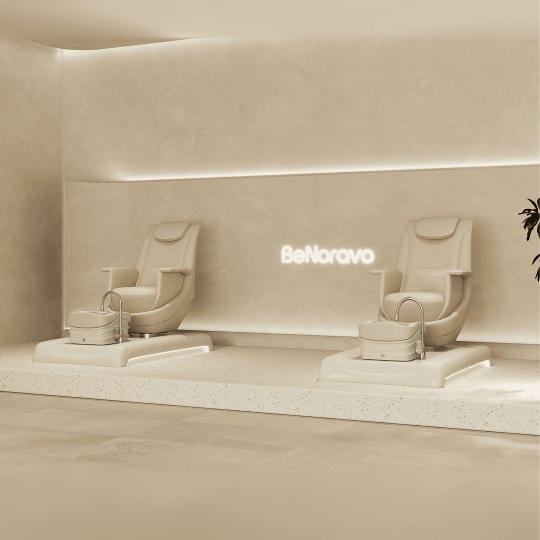 BeNoravo BENORAVO Fashion Modern Plumbed Pedicure Spa Chair