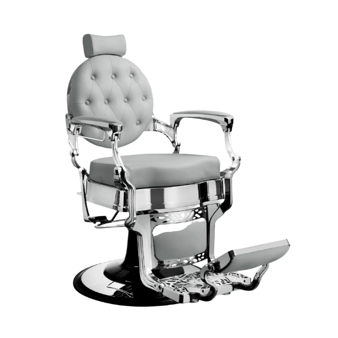 Berkeley TRUMAN Vintage Barber Chair Grey HON-BBCHR-52024-GYSIL