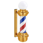 Brooks Salon Furnishing The Hudson Spiral Barber Pole Golden DSP-BBP-BBP-6154-L018GD
