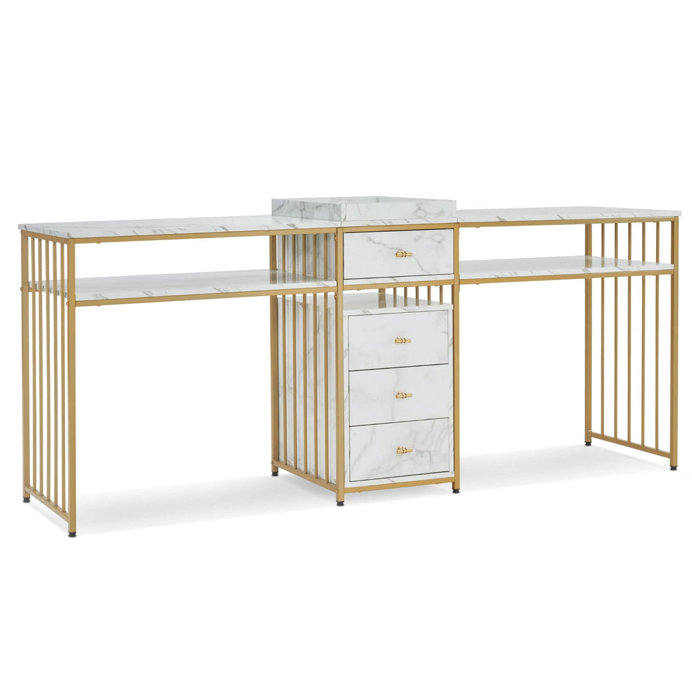Double Acetone Resistant Manicure Table