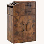 Brooks Salon Furnishing Ethan Locking Styling & Barber Station