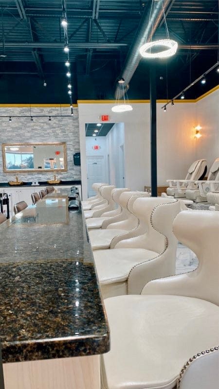 LUX SPA LUX 550  Technician Rollable Chair For Manicure Station