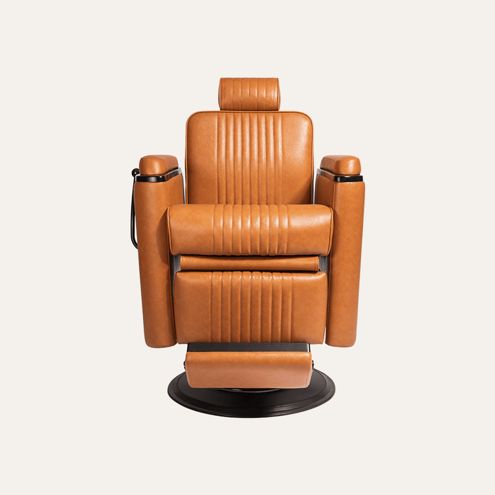 Keller International Barrel Barber Chair