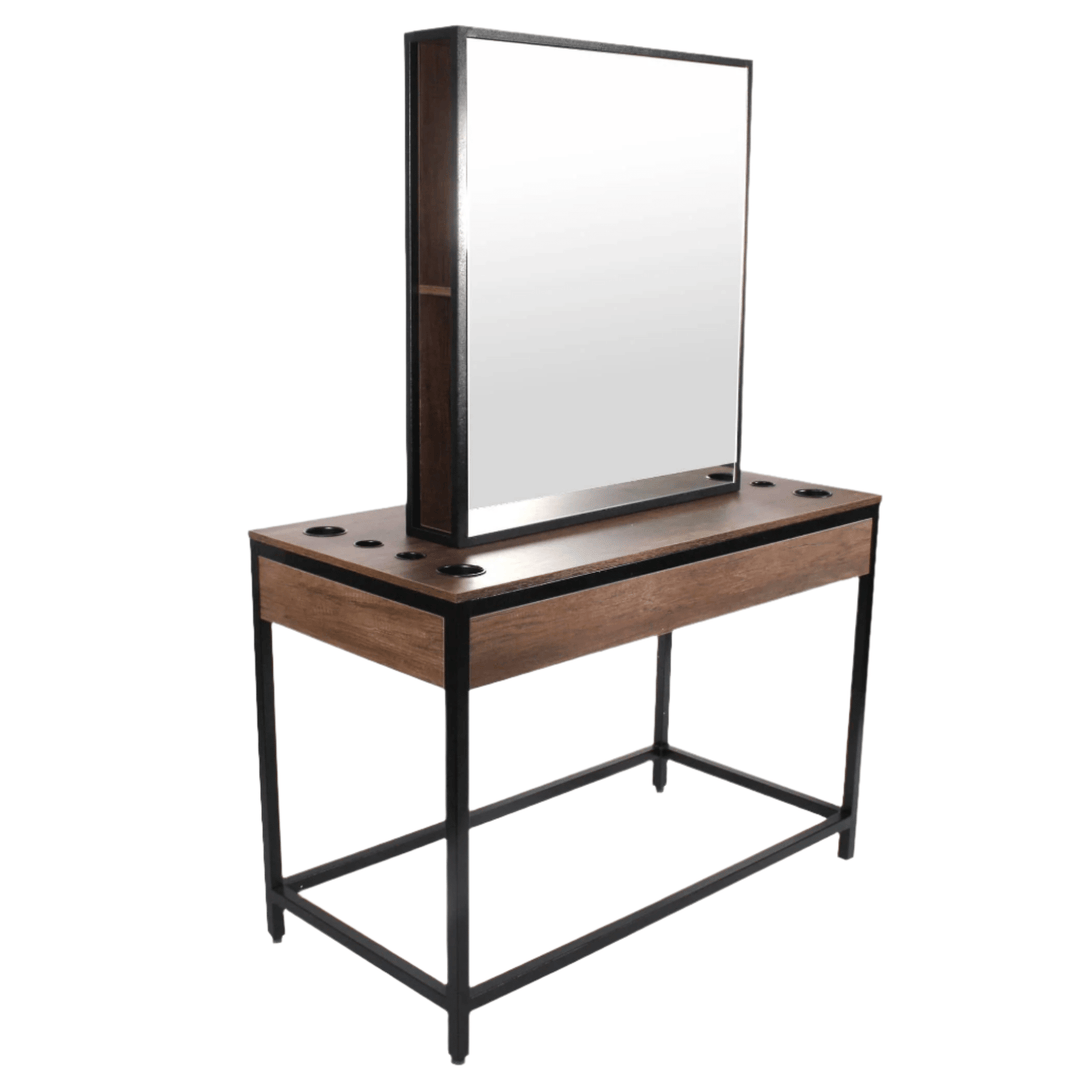 Keller International Craftsman Double Sided Styling Station DSP-KEL-SYSTL-K7070D-MOCHA