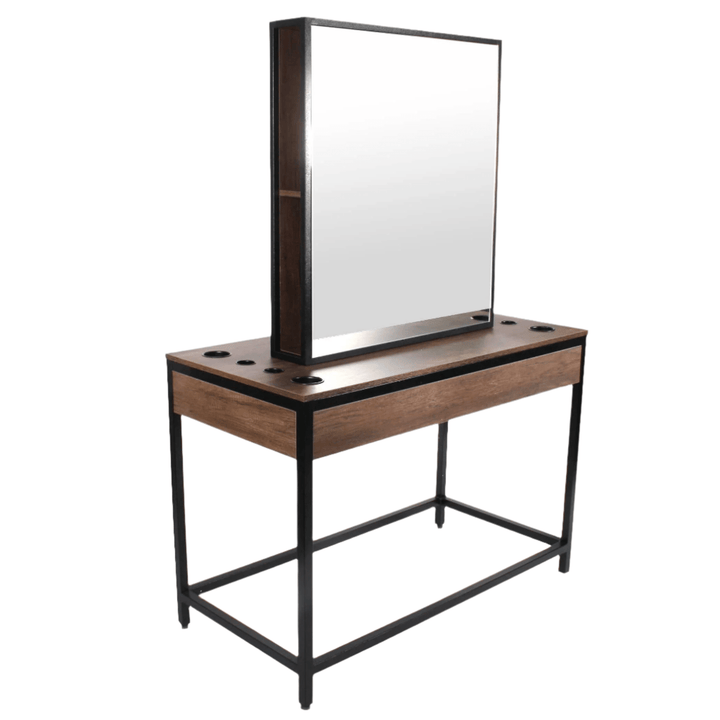 Keller International Craftsman Double Sided Styling Station DSP-KEL-SYSTL-K7070D-MOCHA