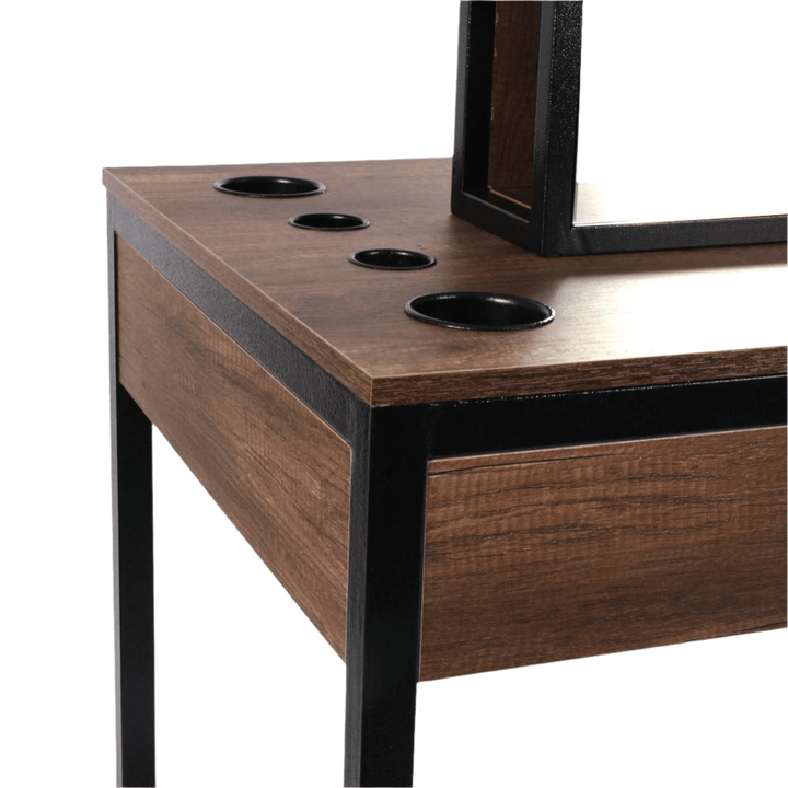 Keller International Craftsman Double Sided Styling Station DSP-KEL-SYSTL-K7070D-MOCHA