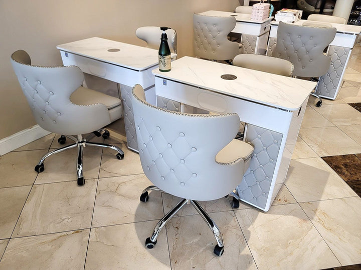 LUX SPA LUX 550  Technician Rollable Chair For Manicure Station
