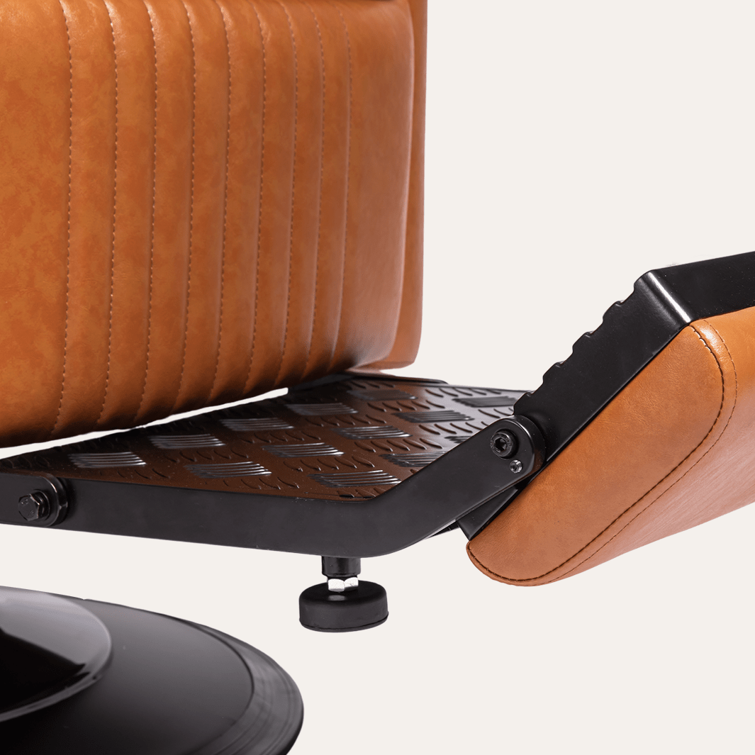 Keller International Barrel Barber Chair