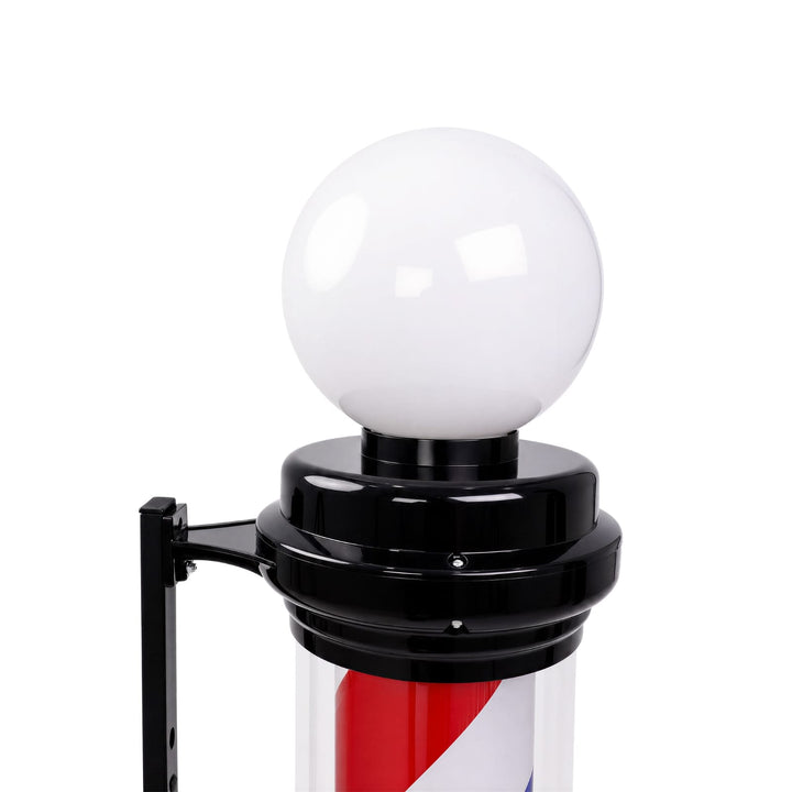 Berkeley LED Barber Pole with Lamp