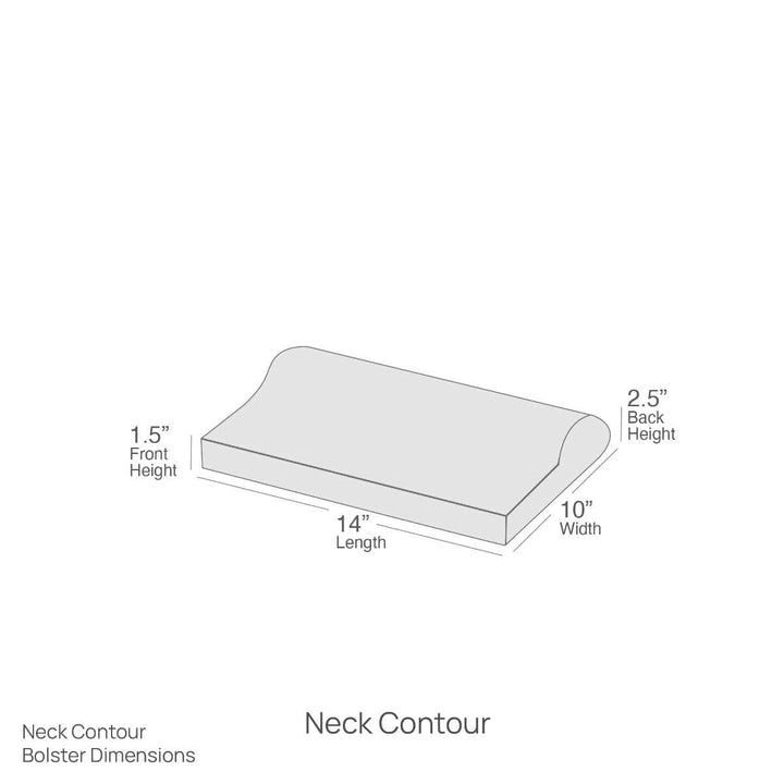 EarthLite Neck Contour Bolster