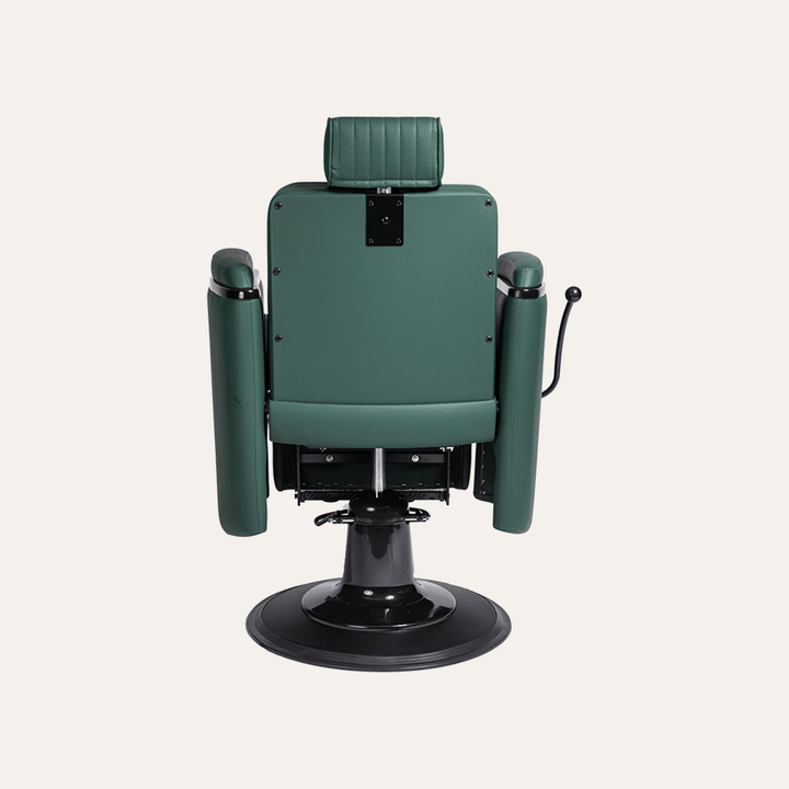 Keller International Barrel Barber Chair