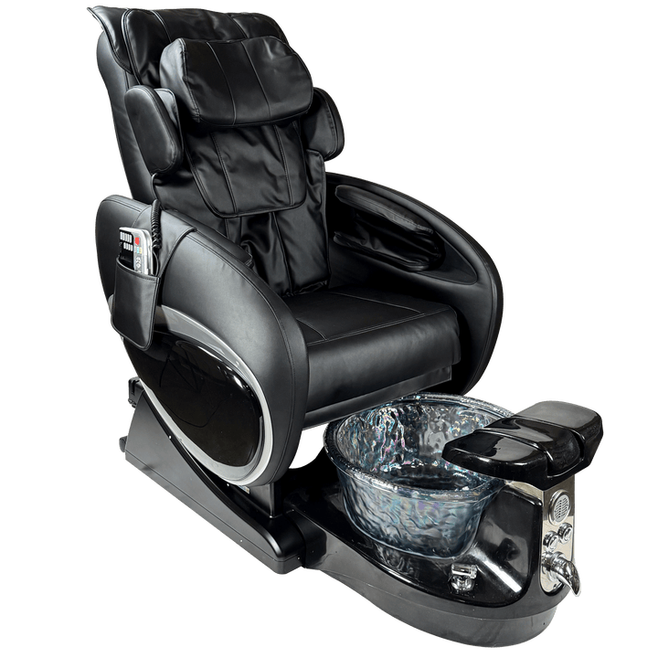 WS Nails Fiori 8000 Pedicure Spa Fi8-Black(Special Order Only) / Fi8-Midnight Blue Crystal / Yes