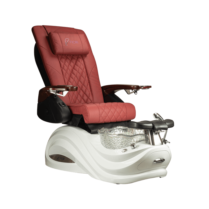WS Nails Fiori Omni Spa Red / White / Yes