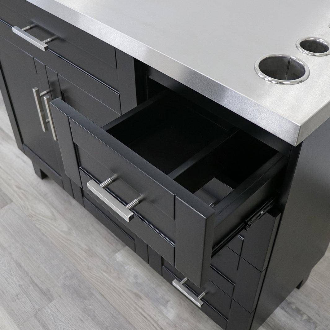 Keller International Fitz Styling Station DSP-KEL-SYSTL-K-HL16004-BLACK