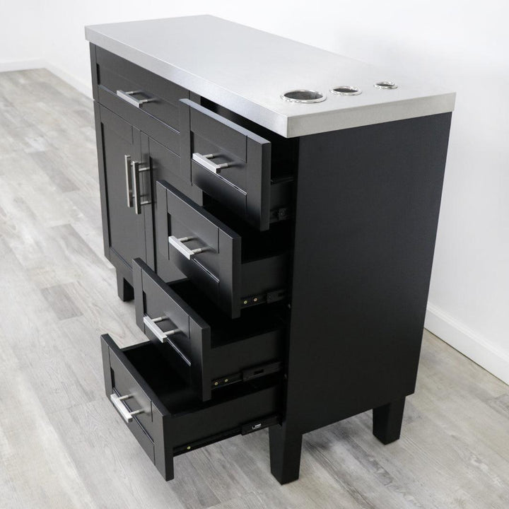 Keller International Fitz Styling Station DSP-KEL-SYSTL-K-HL16004-BLACK