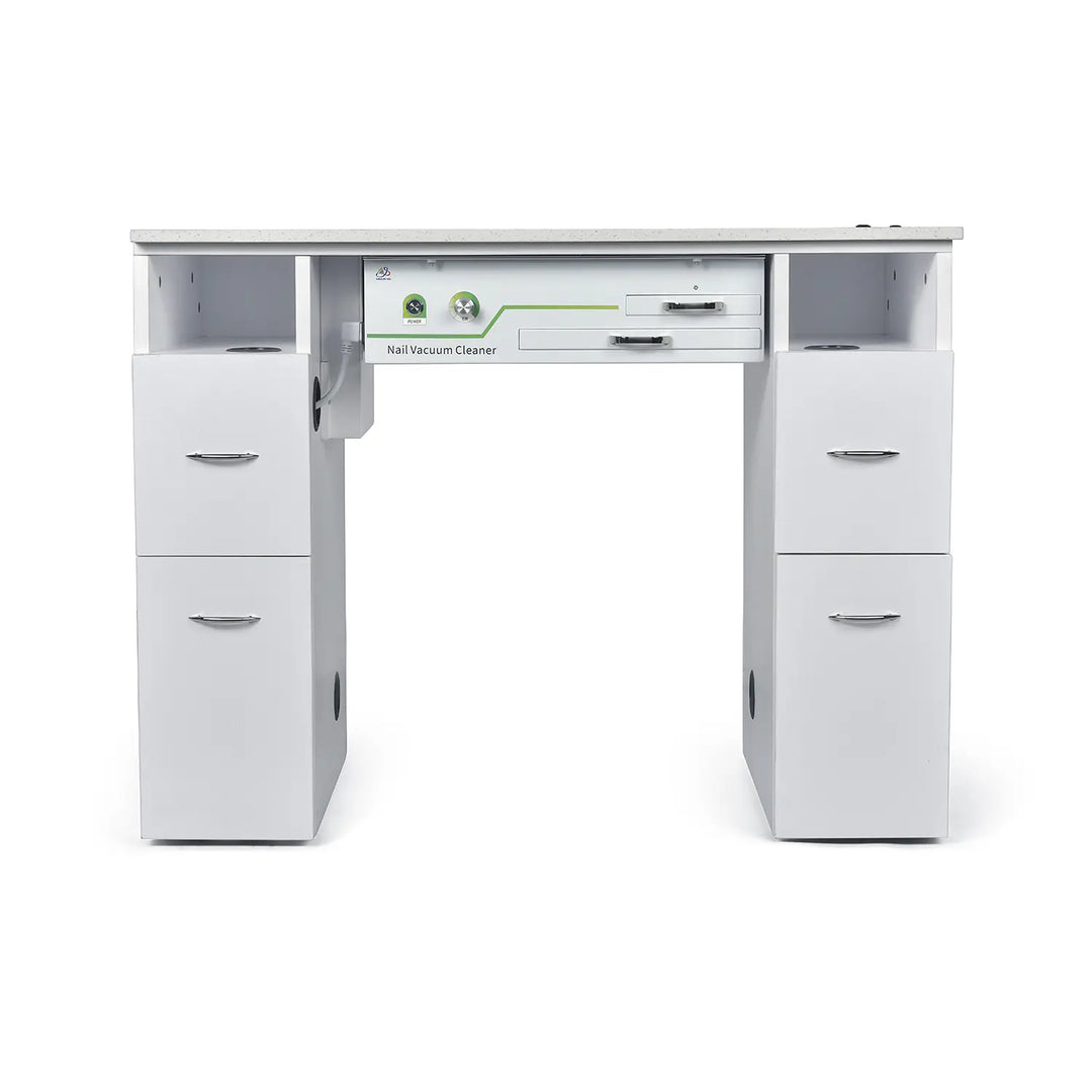 J&A USA ProVac Nail Salon Table DSP-J&A-NTBL-PV-SINGLE