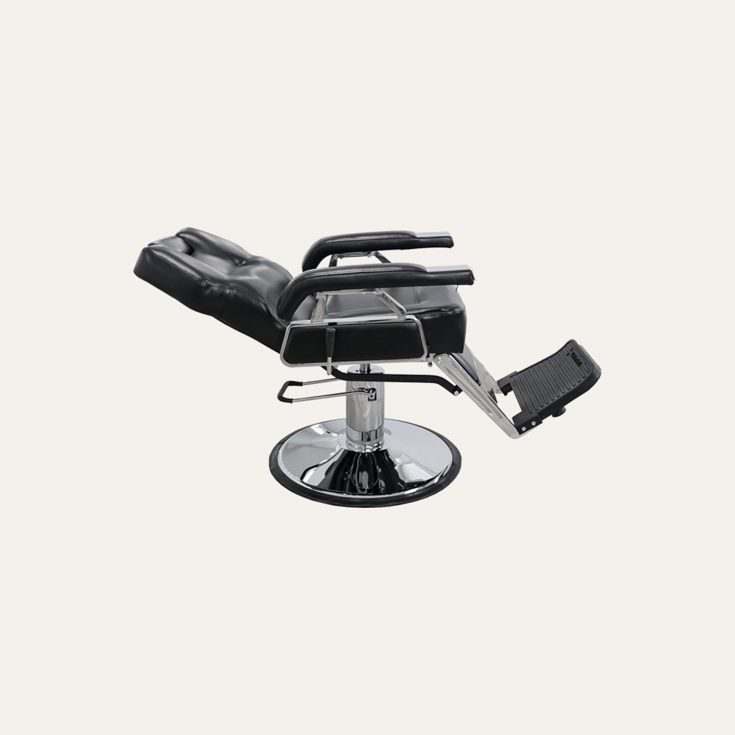 Keller International Economic Barber Chair NG1 Standard Base DSP-KEL-BBCHR-K2012-BLACK