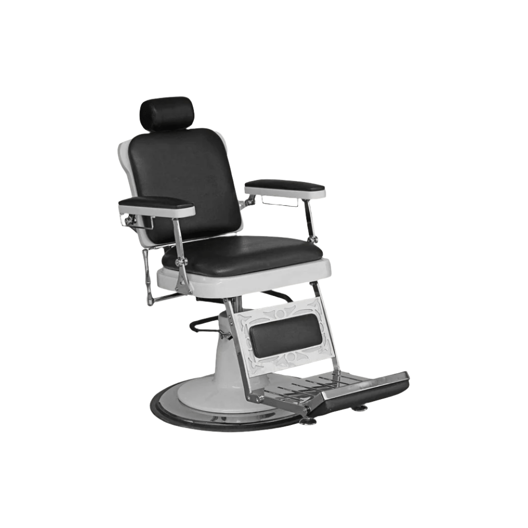 Keller International Vintage Barber Chair II DSP-KEL-BBCHR-K2096-BLACK