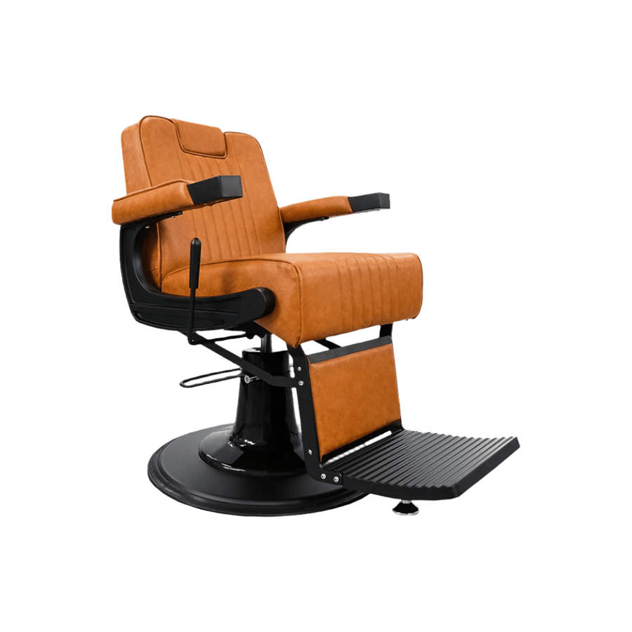 Keller International Maverick Barber Chair Camel DSP-KEL-BBCHR-K2800-CAMEL