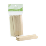 Keen Essentials WOODEN Wax Applicators / Spatula Sticks  - Large (1 Pack Of 50 Counts) MP-EVG-KSTK-001