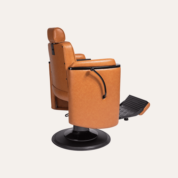Keller International Barrel Barber Chair