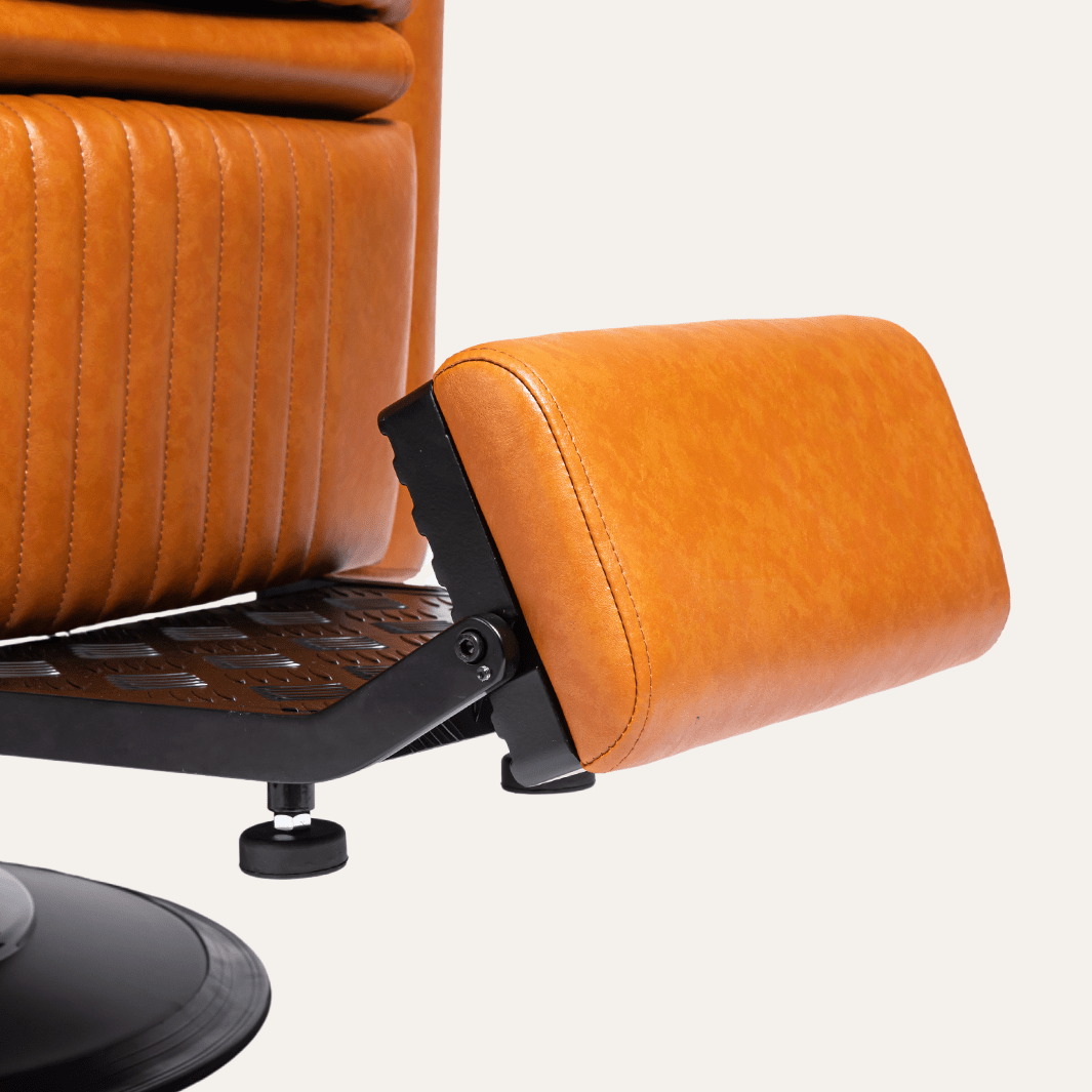 Keller International Barrel Barber Chair