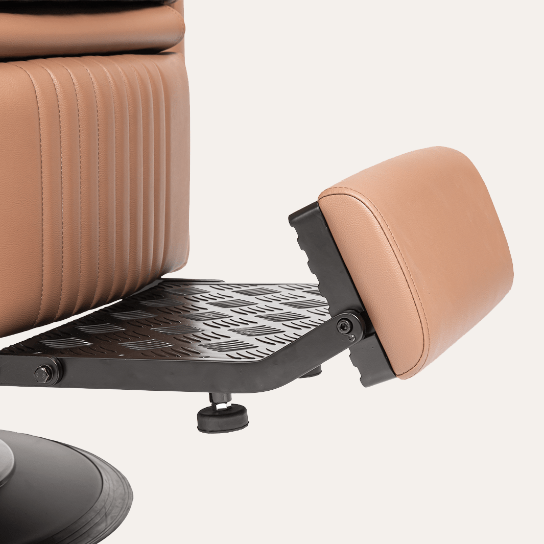 Keller International Barrel Barber Chair