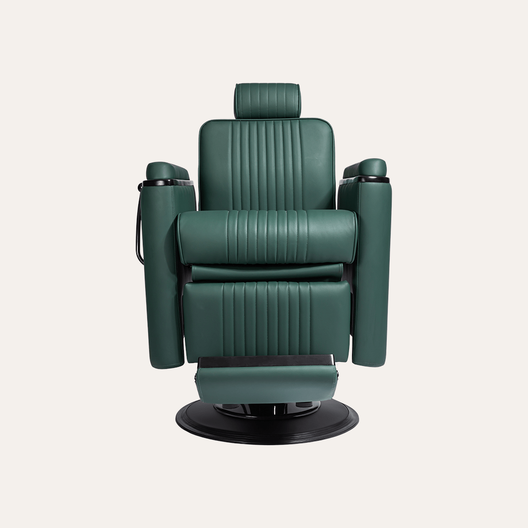 Keller International Barrel Barber Chair