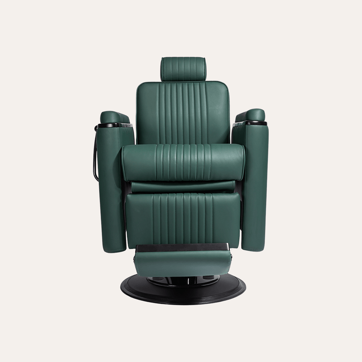 Keller International Barrel Barber Chair