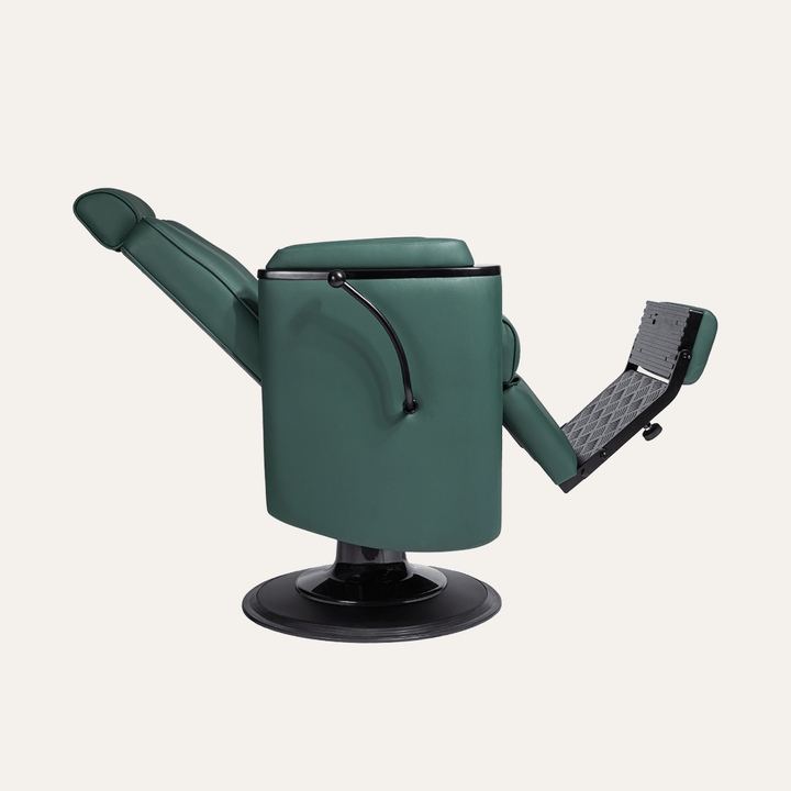 Keller International Barrel Barber Chair
