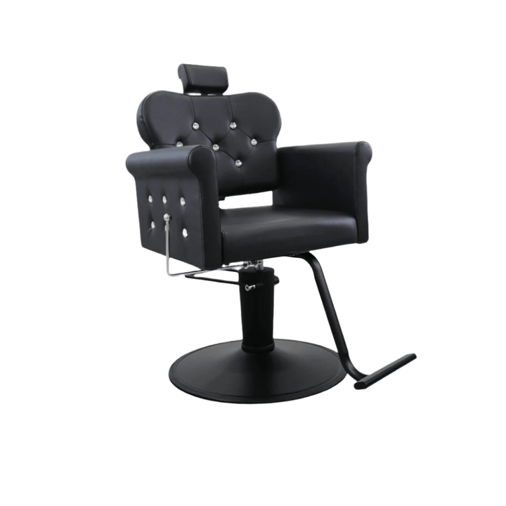 Keller International Glam II All Purpose Chair Black / Black / Black +$19 DSP-KEL-APCHR-K1268C-T-BLACK