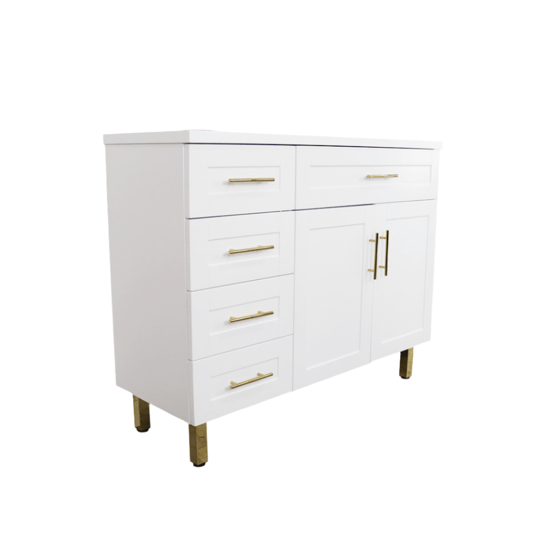 Keller International Broadway Salon Station White DSP-KEL-SYSTL-K-HL16009-WHITE