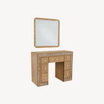 Keller International Rose Gold Nova Salon Station and Mirror