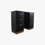 Keller International Taylor Styling Station Black / No Mirror DSP-KEL-SYSTL-K7666B-CABINET-BLACK0
