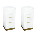 Keller International Taylor Station Stand - 2pks White / None DSP-KEL-SYSTL-K7666D-TOP-SM-WHITE0