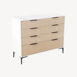 Keller International Nouveau Tambour Styling Station Natural Oak / No Mirror DSP-KEL-SYSTL-K7795-NATURALOAK