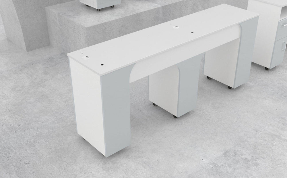 Milan Manicure Nail Table - Double