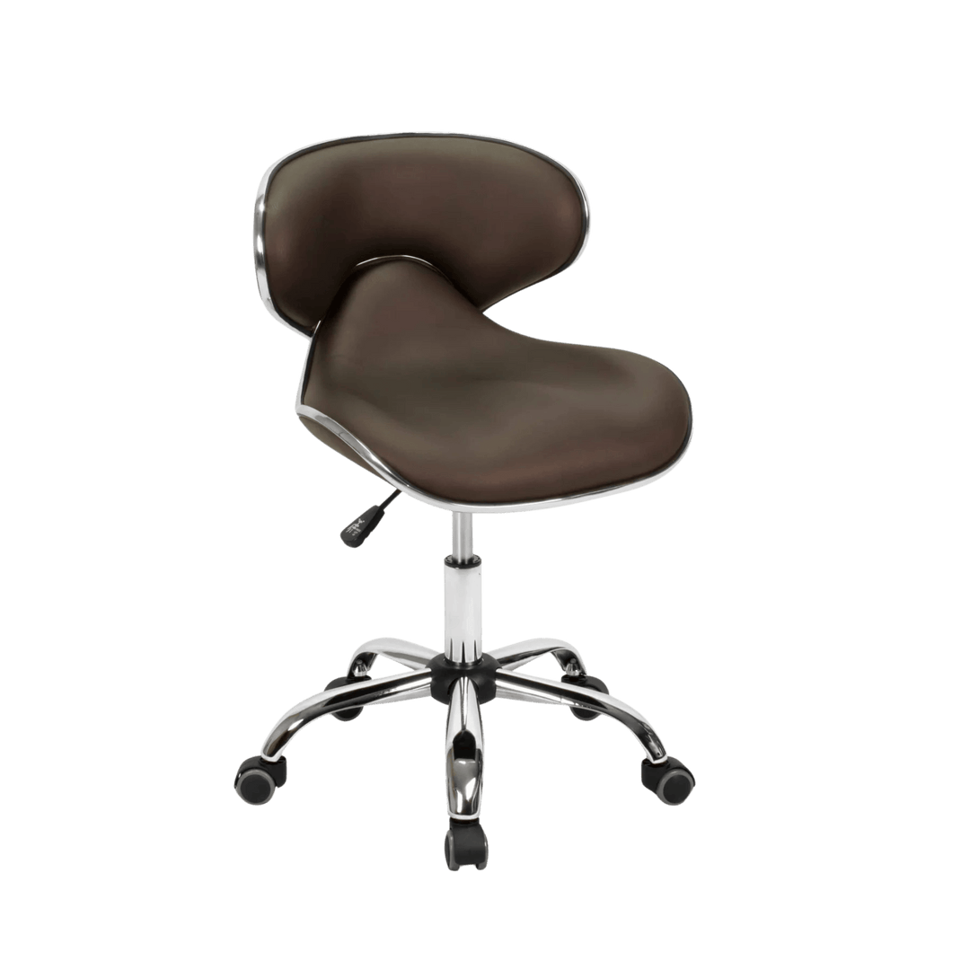 Mayakoba UMI Salon Manicure Technician Stool Black UMI LGR-TCSTL-10612-BLK