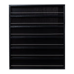 Mayakoba Alera Nail Polish Wood Rack, Holds up to 90 Nail Polish Bottles NLI-NPORK-8241-WHT