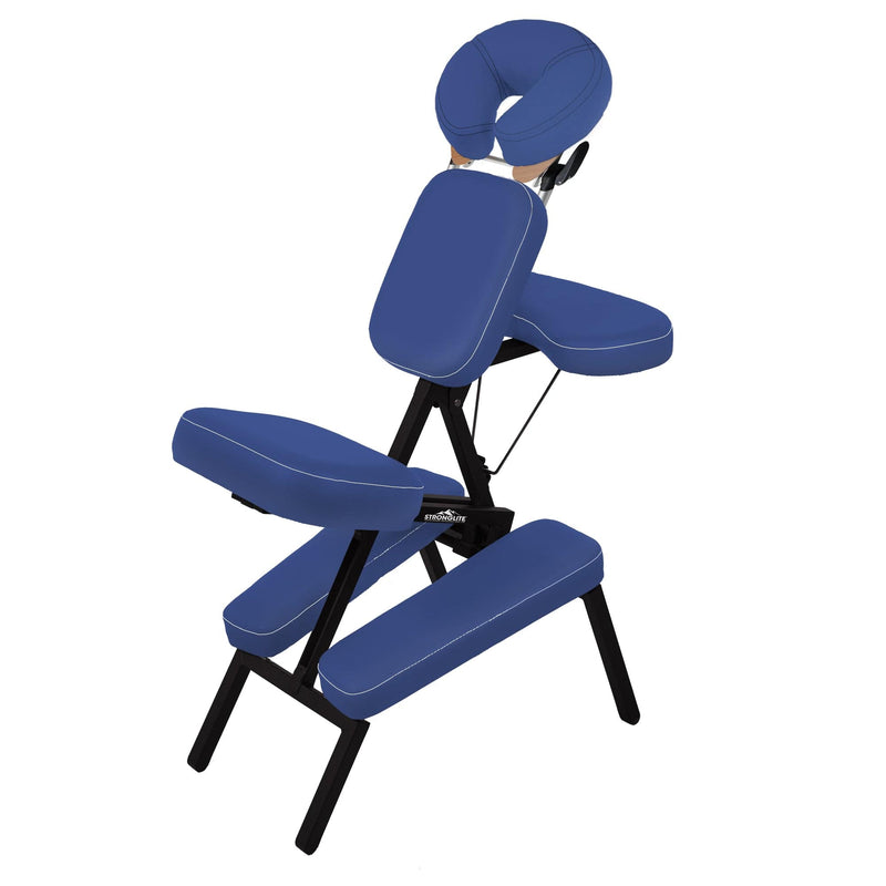 EarthLite MicroLite Massage Chair ERL-Cobalt Blue FF-ERL-TTCHR-MICROLITE-CB