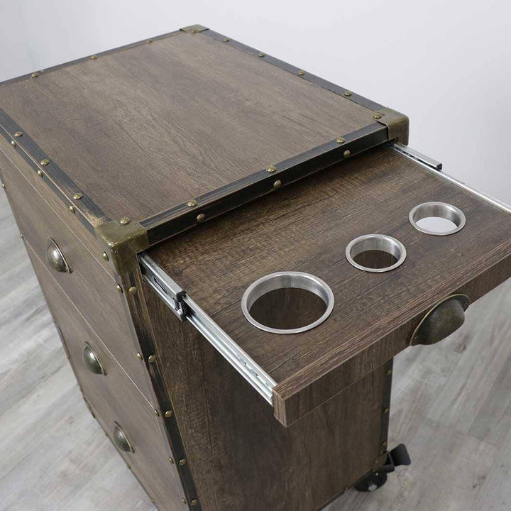 Keller International Portable Artisan Styling Station DSP-KEL-SYSTL-K8500-MOCHA