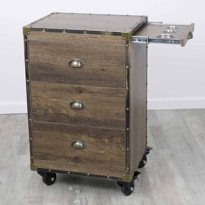 Keller International Portable Artisan Styling Station DSP-KEL-SYSTL-K8500-MOCHA