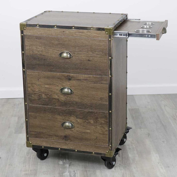 Keller International Portable Artisan Styling Station DSP-KEL-SYSTL-K8500-MOCHA